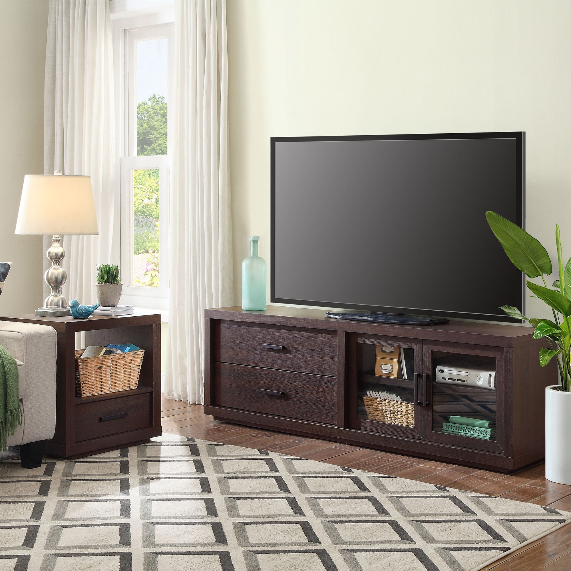 Better Homes Gardens Steele Tv Stand For S Up To 80 Espresso Finish