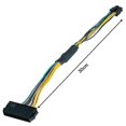 thumbnail image 2 of 24 Pin To 8 Pin Atx Psu Power Adapter Cable For 3020 7020 9020 Precision T1700 12-inch(30cm), 2 of 5