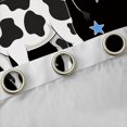 thumbnail image 4 of Castle Fairy Farmhouse Animal Cows Curtains Pack Of 2 (42X84 Each) for Teens,Starry Sky Curtains Blackout,Rustic Lodge Bedroom Curtains,Lightweight Room Decor, 4 of 6