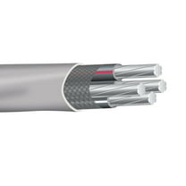 175' 2-2-2-4 Stranded Aluminum SER Service Entrance Cable Gray 600V