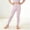 A_ Purple, variant on Big Kids Girls Basic Yoga Leggings, Elastic Seven Minute Pants, Stretch Comfort Sports Casual Bottoms Green 10 Years