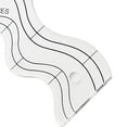 thumbnail image 7 of Clear Acrylic Quilting Rulers Wavy Patchwork Quilting Templates Quilters Ruler, 7 of 7