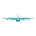 thumbnail image 1 of MC-130 Spinning Props Sticker Decal Die Cut - Self Adhesive Vinyl - Weatherproof - Made in USA - Many Color and Sizes - mc130 c-130 c130, 1 of 6