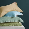 thumbnail image 4 of ERDOUY 2Pcs 60 tencel pillowcases Light luxury life, selected fabric pillowcase, guard your sweet dream 18.9x29.13inch(green）, 4 of 4