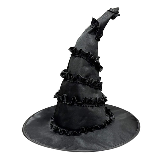Halloween Witch Hat for Women, Cosplay Costume Headwear for Festival & Christmas Party