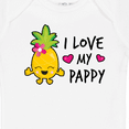 thumbnail image 4 of Inktastic I Love My Pappy with Pineapple Girls Baby Bodysuit, 4 of 5