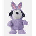 thumbnail image 5 of Peanuts Snoopy Plush – Purple Bunny Costume – Easter Spring Decor – 10" Ruz Toy, 5 of 6