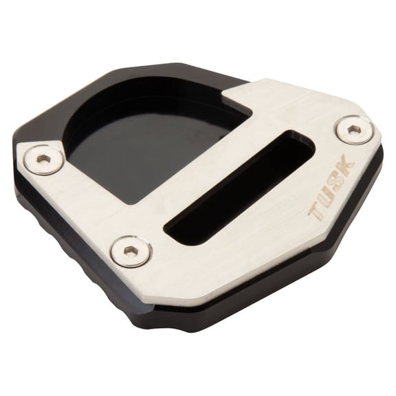 Tusk Billet Side Stand Foot Black for Kawasaki KLR650 2009-2018