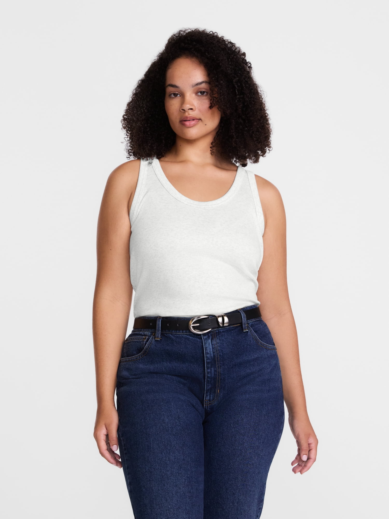 Scenario Women's Rib Tank Top, Sizes XS-XXXL