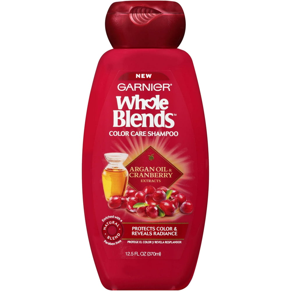 Garnier Whole Blends Shampoo with Argan Oil & Cranberry Extracts 12.5