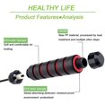 thumbnail image 2 of Cuerda para saltar, rodamientos de bolas sin enredos, cable de cuerda para saltar de velocidad, cuerdas para saltar con espuma viscoelástica, ideal para entrenamiento Crossfit, boxeo oso de fresa  Hogar, 2 of 5