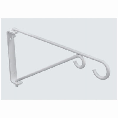 

National 3PK 9 White Swivel Bracket. Swivel bracket for hanging plants bird feede