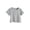 Gray, variant on (12Months-9Years) Boys Girls Fashion Casual Solid Color T-shirt Toddler Button Short Sleeve Round Neck Top Summer Casual Trend Pullover Shirt Gray 4 Years