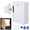 White, variant on YAHHU 125KHz Smart Cabinet Lock Electronic RFID Card Keyless Entry No Drill Installation for Wardrobe Sauna Locker Home Office Drawer Security Furniture Hardware Gray 5.12 inches / 13 cm