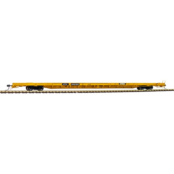 Atlas HO Scale ACF 89' F89J Flatcar/Deck Risers TrailerTrain/TTX/JTTX