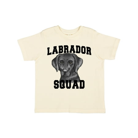 

Inktastic Dog Labrador Squad Gift Toddler Boy or Toddler Girl T-Shirt