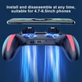 thumbnail image 3 of Gamepad para teléfono móvil, controlador de juego, controlador de juego móvil con ventiladores de refrigeración duales, adecuado para teléfonos móviles de 4,7-6,5 pulgadas, 3 of 5