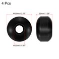 thumbnail image 2 of Unique Bargains Roue de Planche à Roulettes 52mm Roues de Rue pour Planche à Roulettes Roues de Cruiser 95A, Noir 4 Pack, 2 of 4