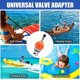 thumbnail image 4 of uds adaptador de bomba inflable Sup, conector de válvula de aire para tabla de Paddle surf, kayak, barco-naranja Kuyhfg Bienvenido a Kuyhfg, 4 of 4