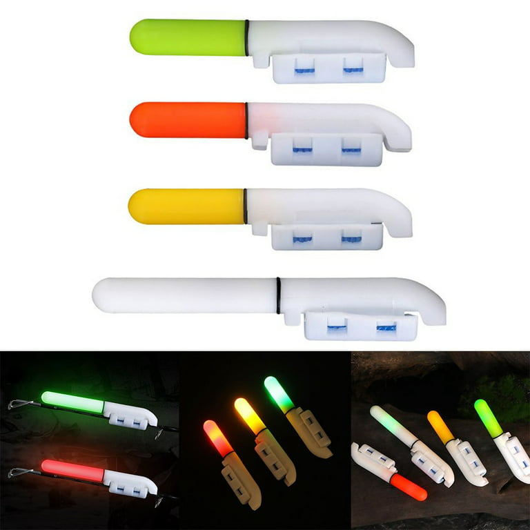 Waterproof Led Fishing Night Light Electronic Float Rod Tip Luminous Stick  Light 