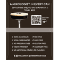 thumbnail image 5 of Mocktails Uniquely Crafted Non Alcoholic Caffe Carnival Expresso Martini, 6.8 oz, 4 Pack, 5 of 8