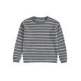 thumbnail image 2 of Mommy and Me Matching Outfits Sweater Stripe Long Sleeve Knitwear Crewneck Pullover Knit Tops, 2 of 10
