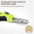 thumbnail image 2 of Professional Pet Cat Nail Clipper Scissors Trimmer for Cats, Rabbits and Small Animals, Stainless Steel,25 Degree Curved Design, 2 of 6