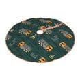 thumbnail image 2 of Kll Big Machine Christmas Tree Skirt 48",Party Decorations Farmhouse For Christmas Decorations Holiday Party, 2 of 8