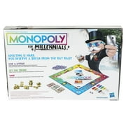 Monopoly Millennial Edition Board Game, Multicolor