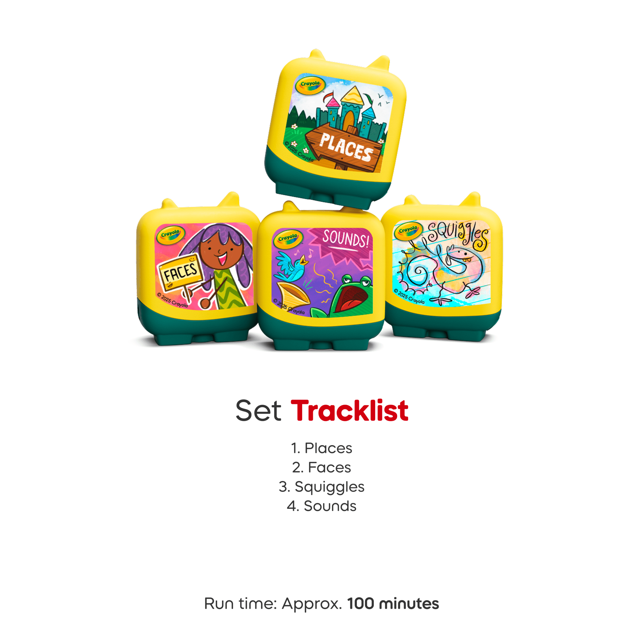 tonies Crayola Art Adventures Clever Set, 4 Pack, Age Group 5+