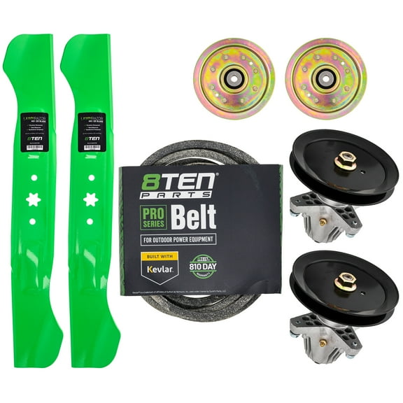 8TEN Blade Spindle Belt Idler Kit for MTD Cub Cadet 46 inch LTX1046 MK1005621