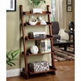 thumbnail image 1 of Benzara BM123121 Lugo Transitional Style Ladder Shelf, Antique Oak Finish, 1 of 1
