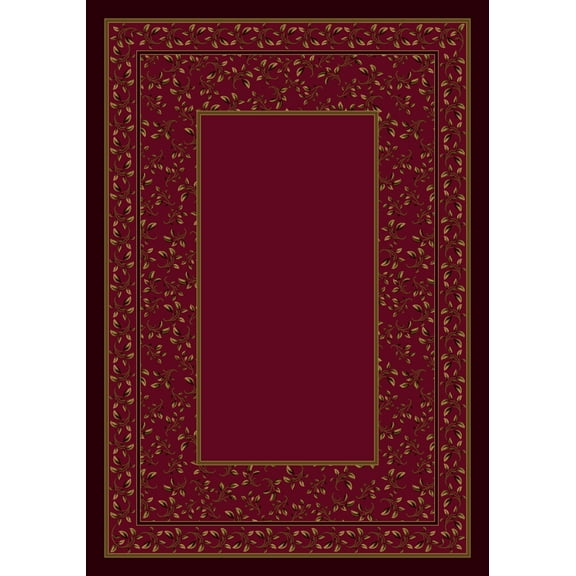 Milliken Design Center Area Rug LEANDER BRICK Leander Brick Petals Vines 10' 9" x 13' 2" Rectangle