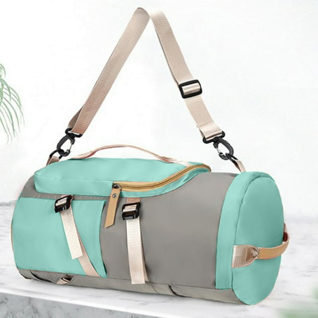 The Crowdsource Design Duffel Bag with 7 Optimal Compartments Including Water Resitive Pouch,Dry Wet Separated Gym Bag Sport Training Handbag Yoga Bags