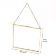 thumbnail image 2 of Wall Hanging Glass Frame For Pressed Flowers - Glass Frame For Photos, Frames, Cards, Posters, Certi, 2 of 4