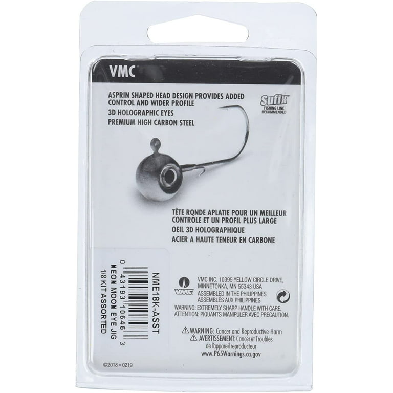 VMC Neon Moon Eye Jig Kit - 1/8 oz 