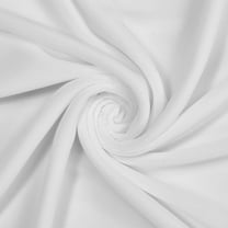 Micro Velvet Polyester 45" Short Pile 230 GSM Microfiber Fabric By The Yard For Sewing Apparel, Accessories, & Décor (White, 1 Yard)