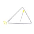 thumbnail image 1 of Herwey Children Music Enlightenment Musical Percussion Instrument Steel Triangle with Striker, Musical Triangle, Triangle Beater, 1 of 8