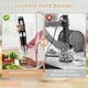 thumbnail image 2 of Cordless Hand Blender 700ml with 3-in-1 Function, Adjustable Head, 21 Speeds & Bonus Attachments for Home Kitchen Use, 2 of 5