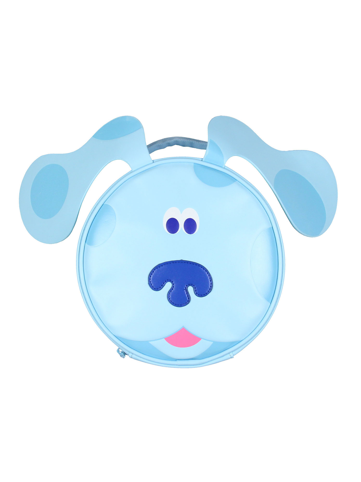 Nickelodeon Blue's Clues Character Head Shaped Insulated Lunch Box Bag Tote 10"