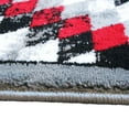 thumbnail image 5 of Masada Rugs Area Rug Southwest  Distressed Design 1106 Red Grey White Black (2 Feet X 7 Feet 3 Inch) Runner, 5 of 6