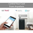 thumbnail image 3 of LG 10,000 BTU 450 Sq ft Portable Air Conditioner with Remote, LP1021BSSM, 3 of 16