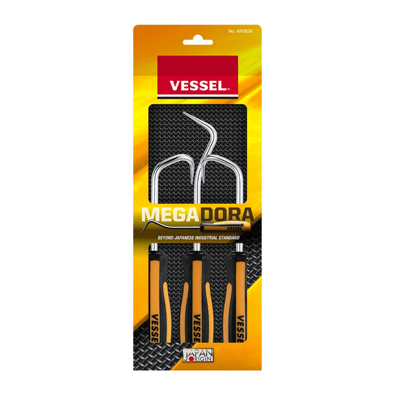Vessel Tools Megadora Hose Remover 3pcs (S/R/L) set