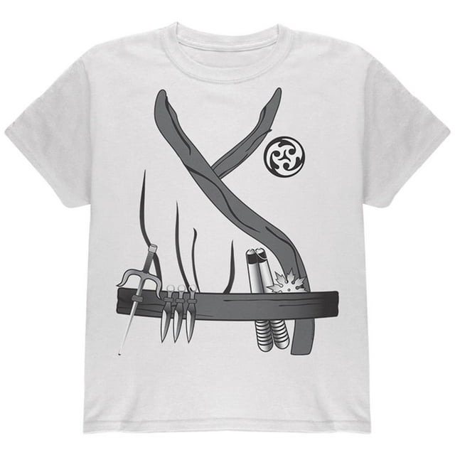 Halloween Ninja Costume d'Assassin T-Shirt Jeunesse