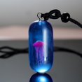 thumbnail image 6 of lanema Elegant Jellyfish Pendant with Sturdy Resin Materials Portable for Trendy Women Seek Unique Jewelry Statement Pieces, 6 of 14