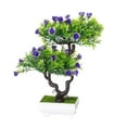 thumbnail image 2 of JingChun Clearance Under $2.00 Simulation Flower Bouquet Living Room Table Flower Arrangement Flower Decoration Vase Potted Plant, 2 of 6