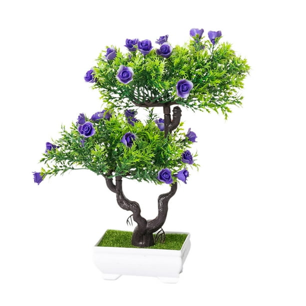 Ramo de flores de simulación para mesa de sala de estar, arreglo floral, decoración de flores, jarrón en maceta
