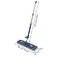 Large Flat Mop Hands Household Absorbent Mop One Mop Clean Wooden Floor