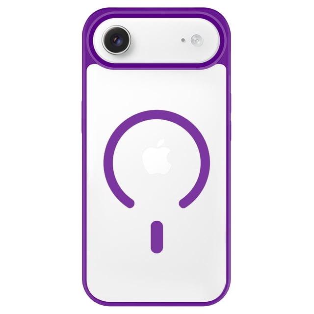 Funda Para iPhone 17 Air MagBump Morada AMPD