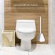 thumbnail image 5 of Escobilla de baño de silicona Golf Escobilla de baño de mango largo Escobillas de baño y soportes de baño Azul, 5 of 5